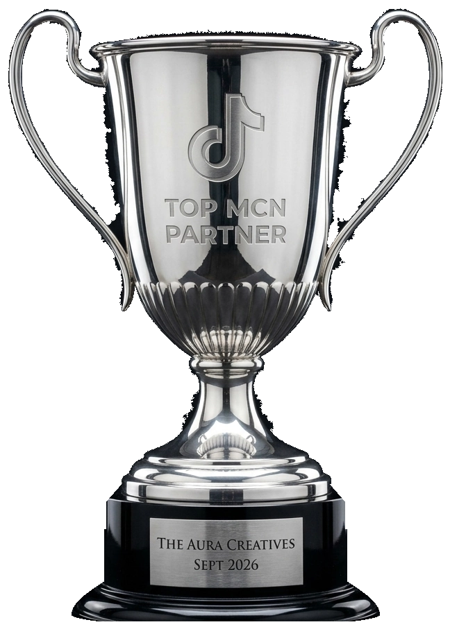 TikTok Shop Top MCN Partner September 2026 Silver Trophy