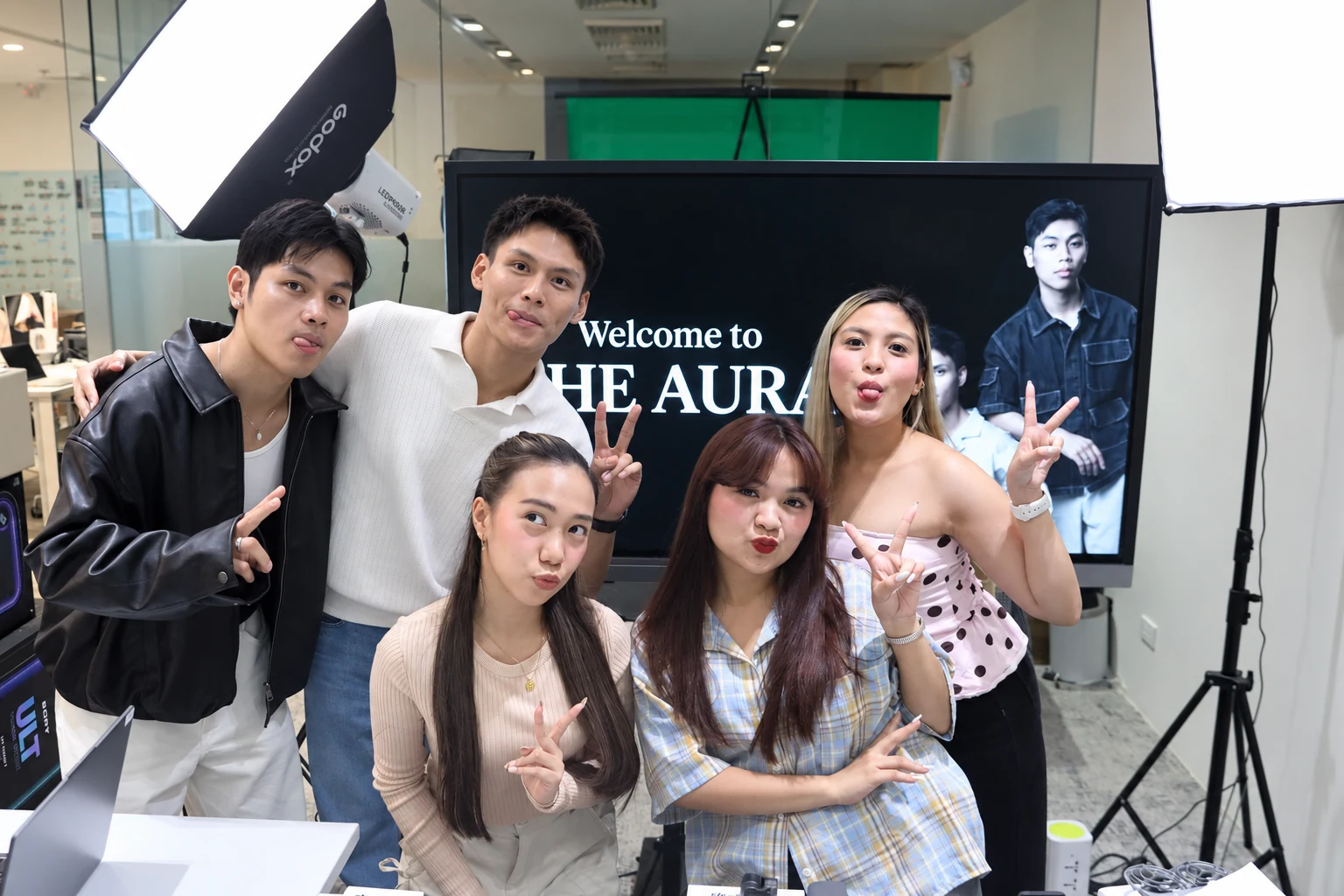 The Aura Soundstage Production Crew