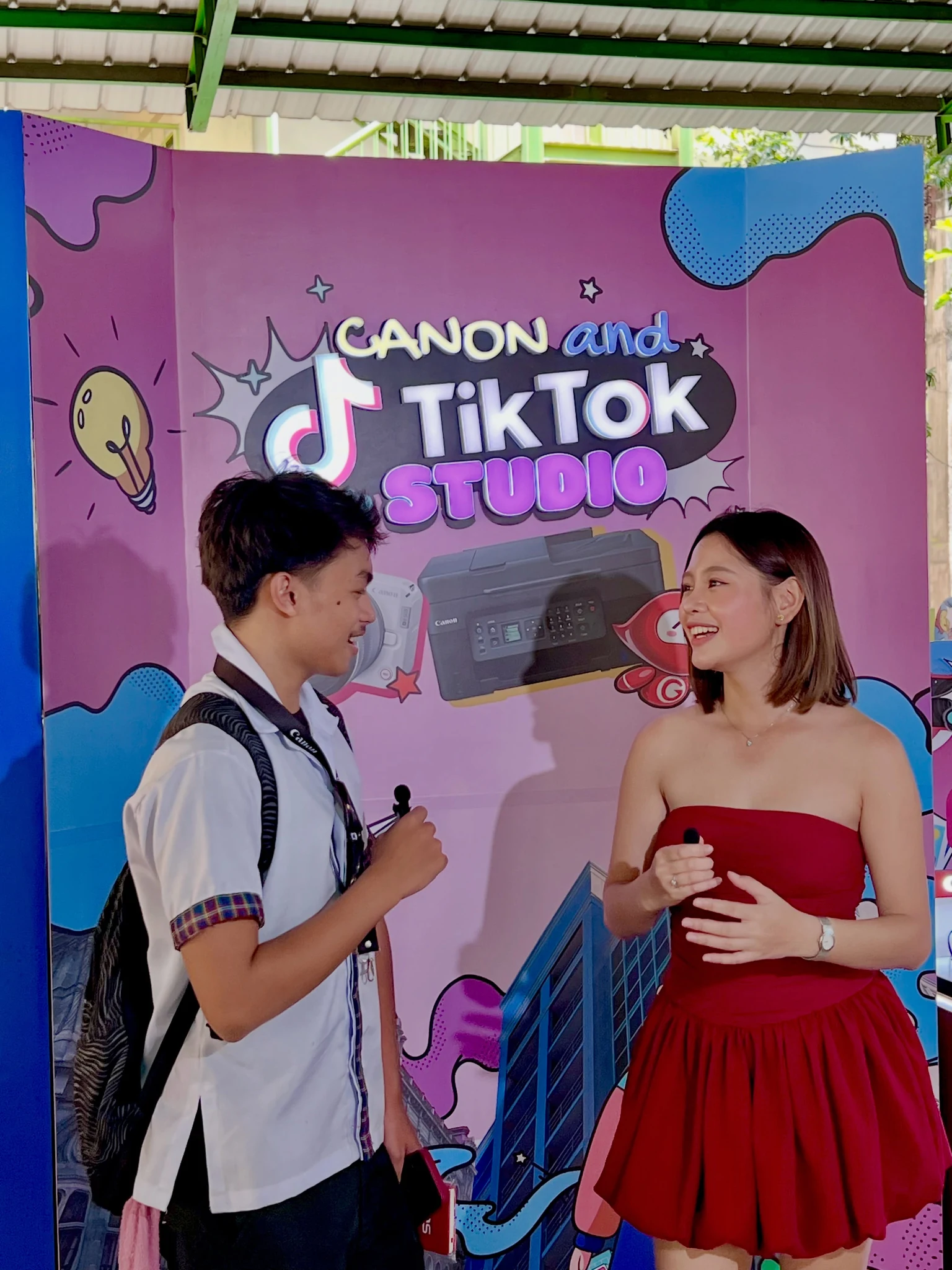 Canon x TikTok Broadcast Stage
